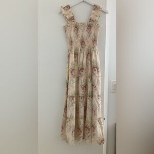 Hill House Home  Ellie Nap Dress Pink and Green Nap Dress XXS